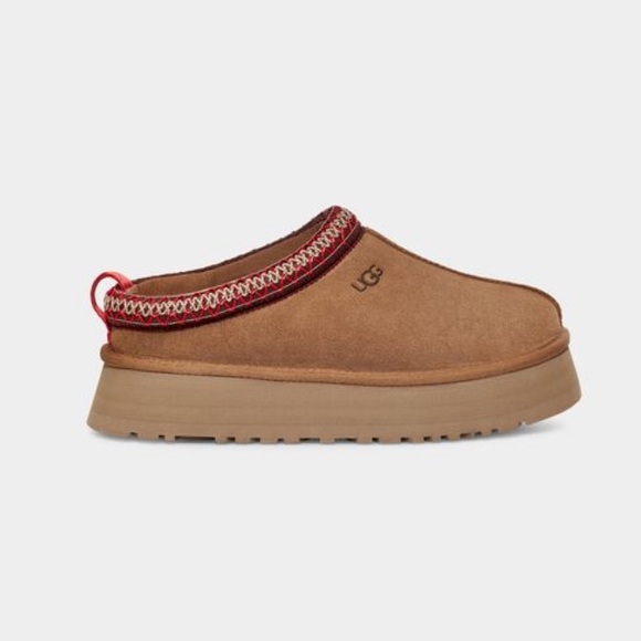 UGG Shoes - NIB UGG TAZZ Platform Slippers Clogs Mules 8 Tasman Chestnut